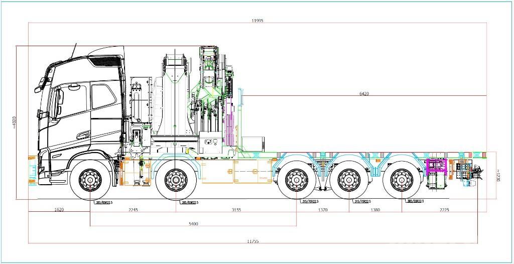 Volvo FH 540 Autogru