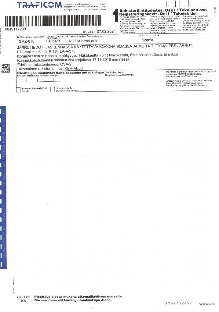 Scania R 164 Motrici e Trattori Stradali