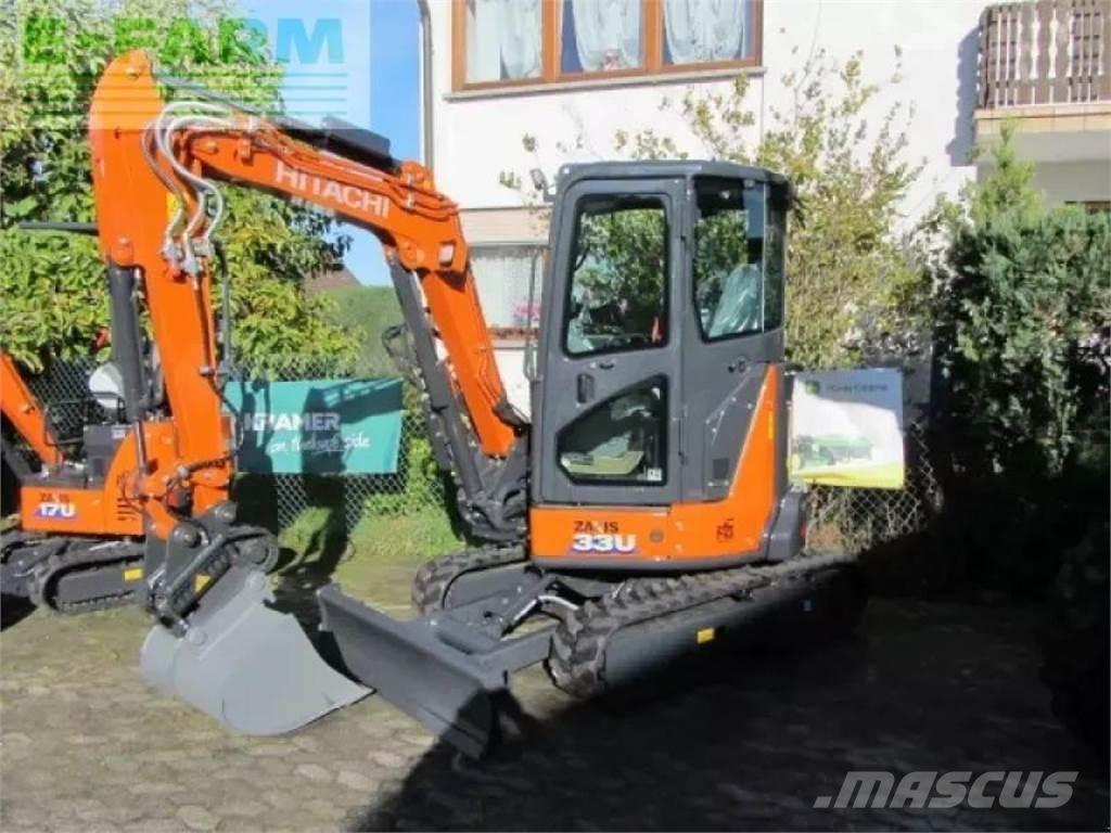 Hitachi zx 33 u-6 Escavatori gommati