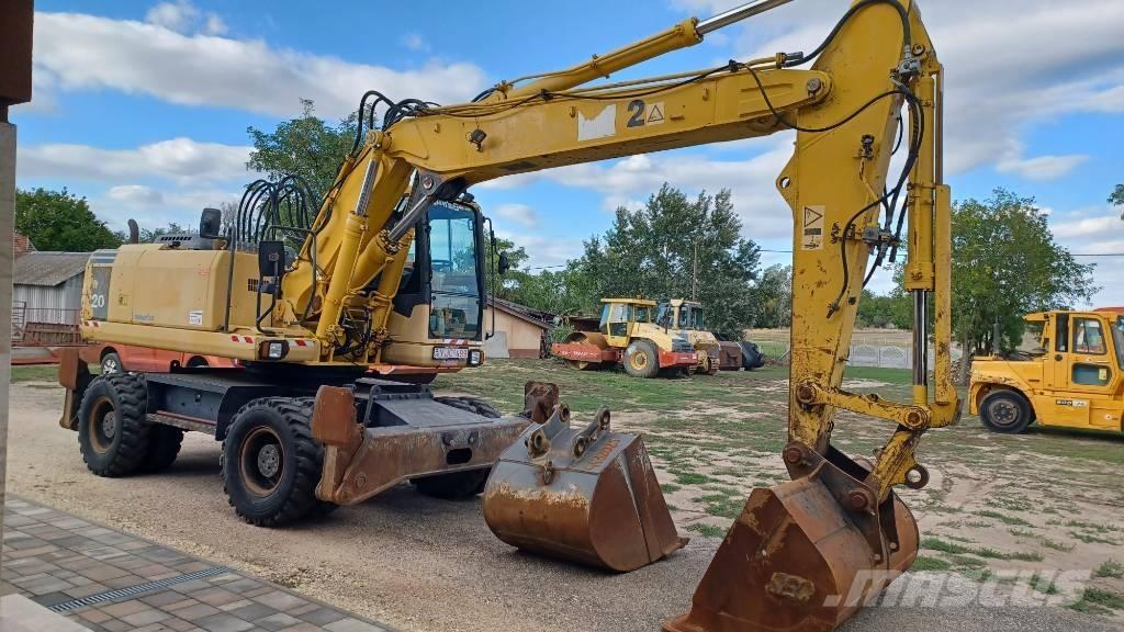 Komatsu PW 220-7 Escavatori gommati