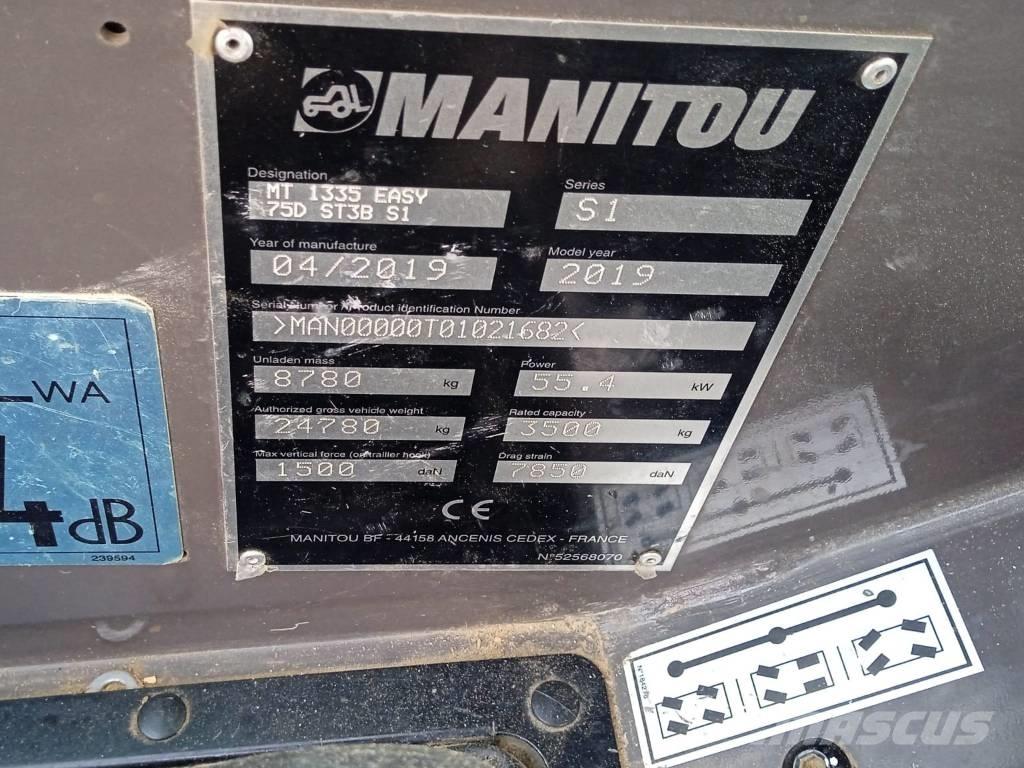 Manitou MT 1335 Sollevatori telescopici