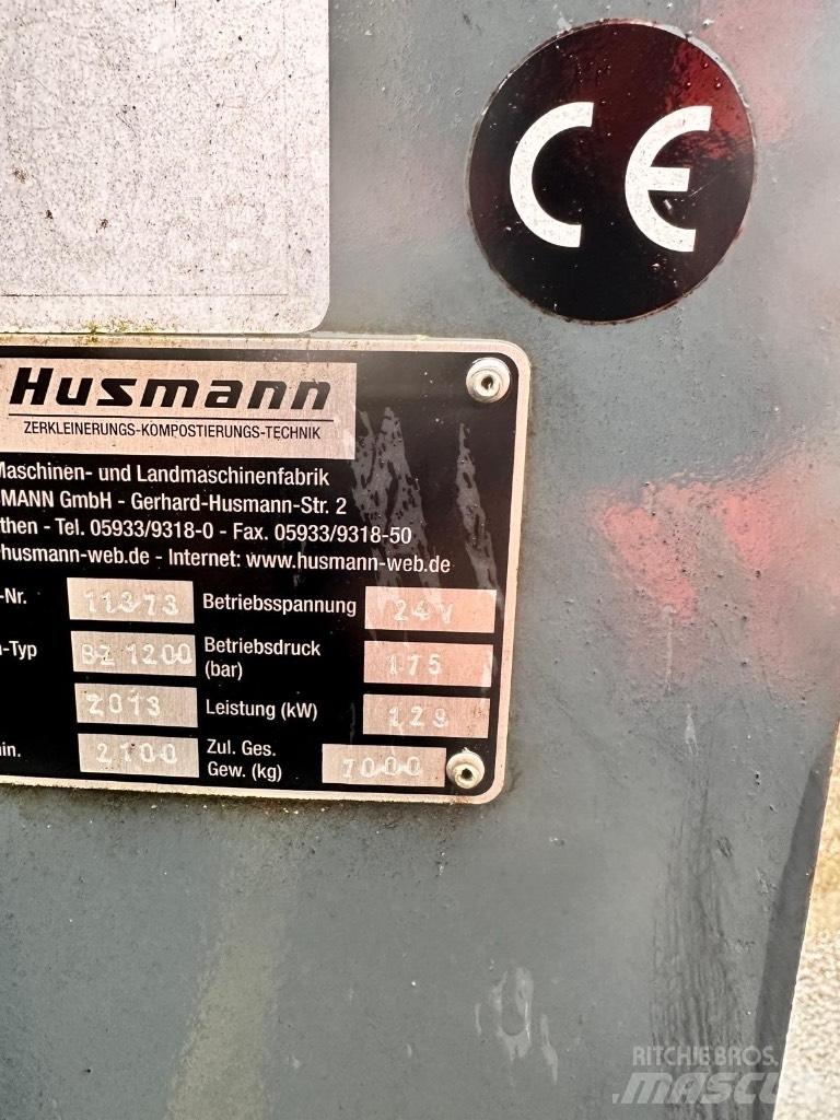 Husmann BZ1200 Segatronchi e spaccalegna