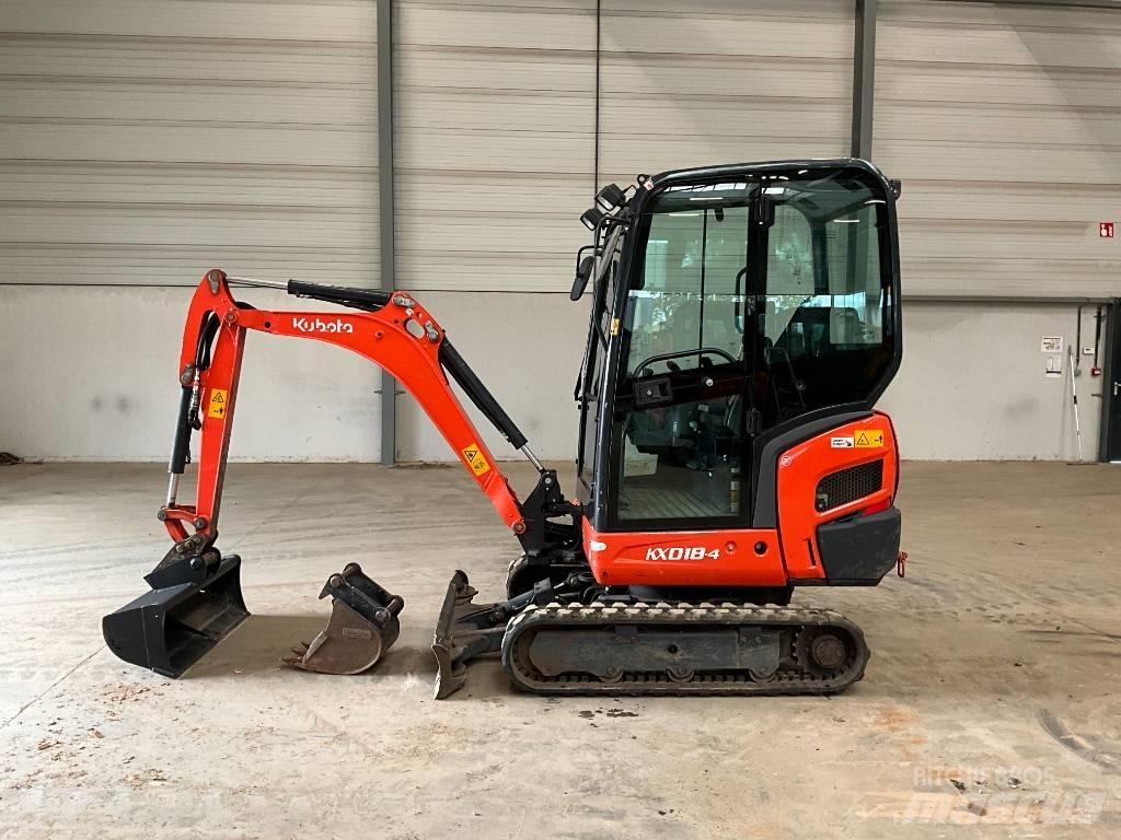 Kubota KX 018-4 Miniescavatori
