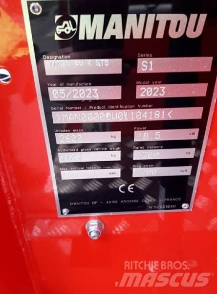 Manitou TMM25 4W Muletti autotrasportati