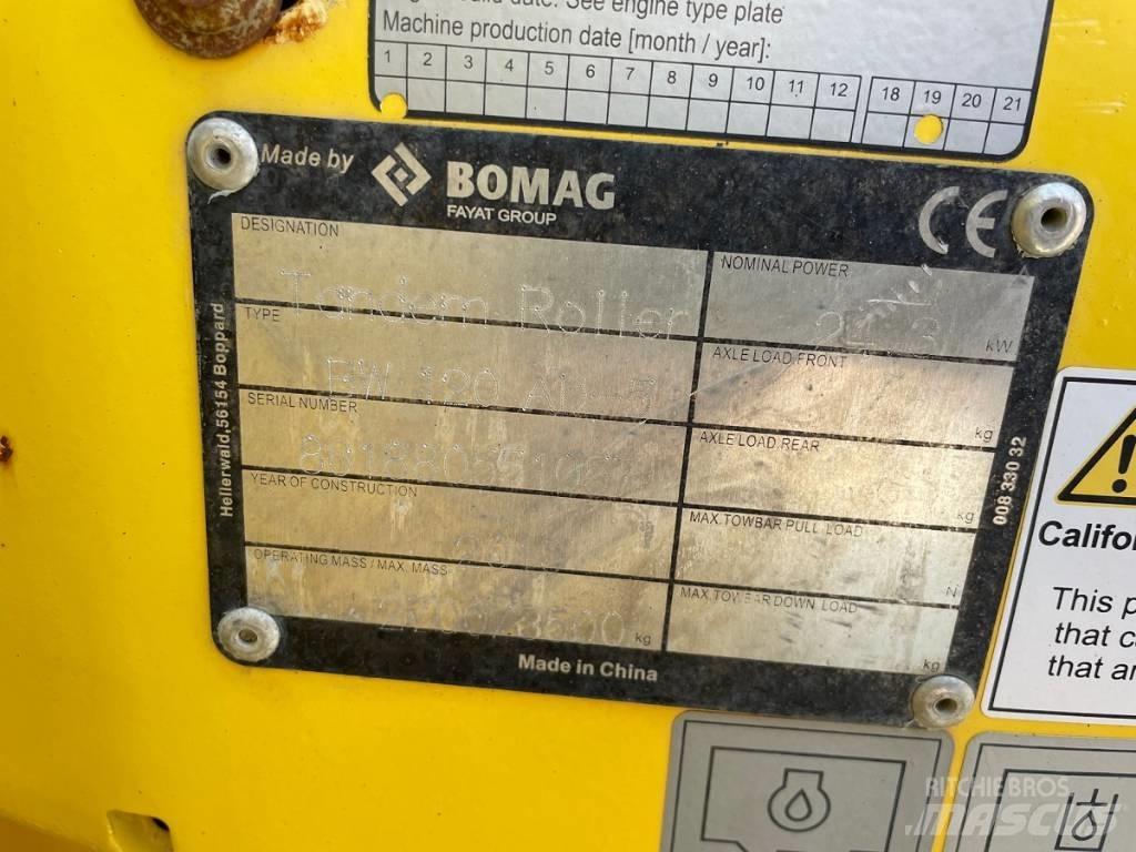 Bomag BW 120 AD-5 Rulli a doppio tamburo