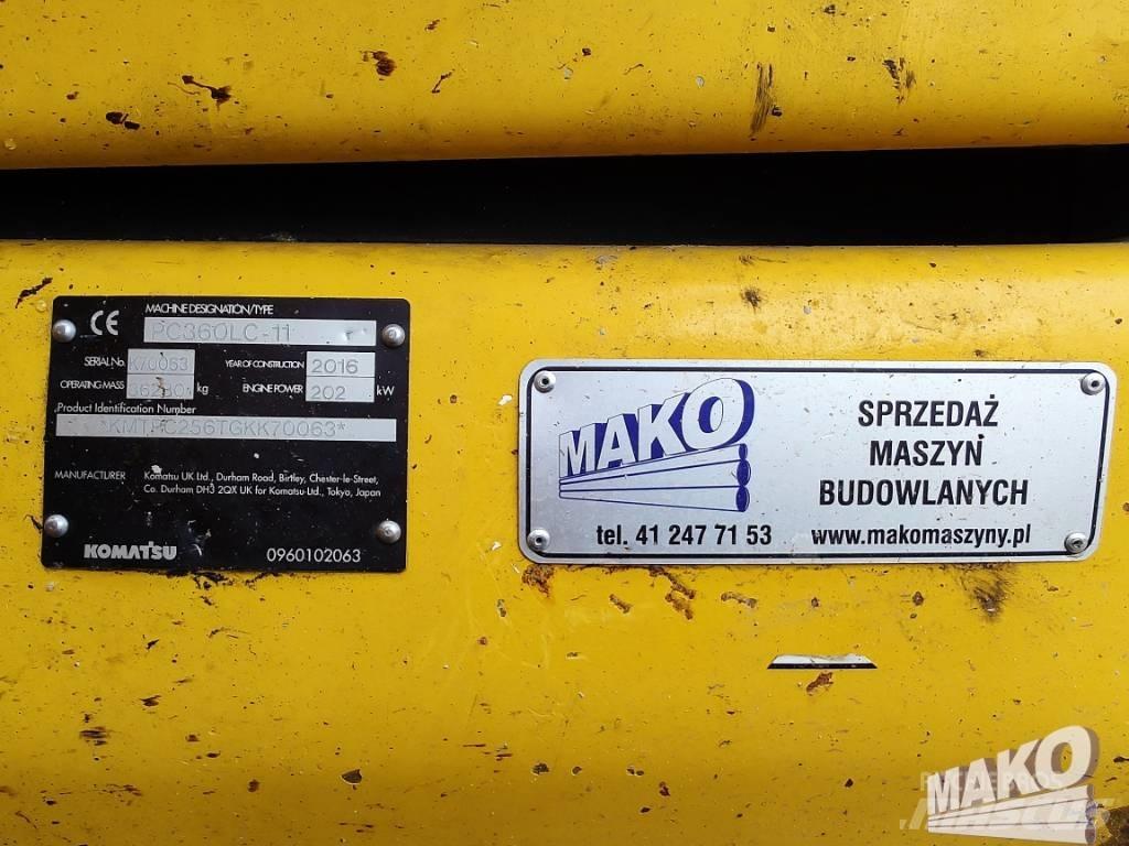 Komatsu PC 360 LC-11 Escavatori cingolati