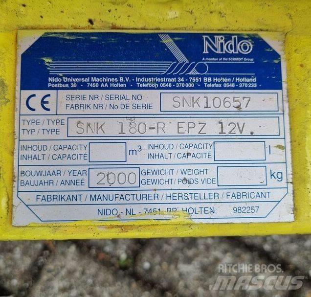Nido SNK 180-R EPZ Lame spazzaneve e aratri