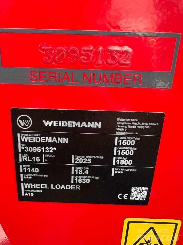 Weidemann 1140 Pale multiuso