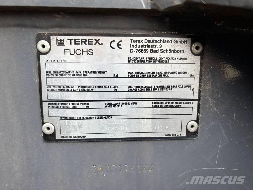 Fuchs MHL 250 Movimentazione rifiuti