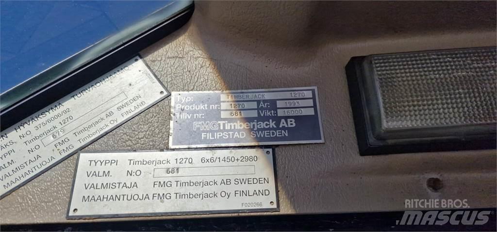 Timberjack 1270 Abbattitrici, Disboscatrici