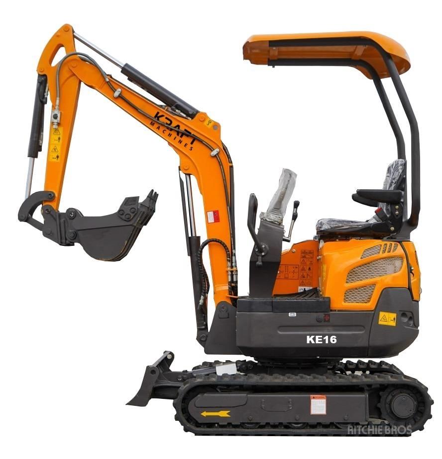 Kraft KE16 Miniescavatori