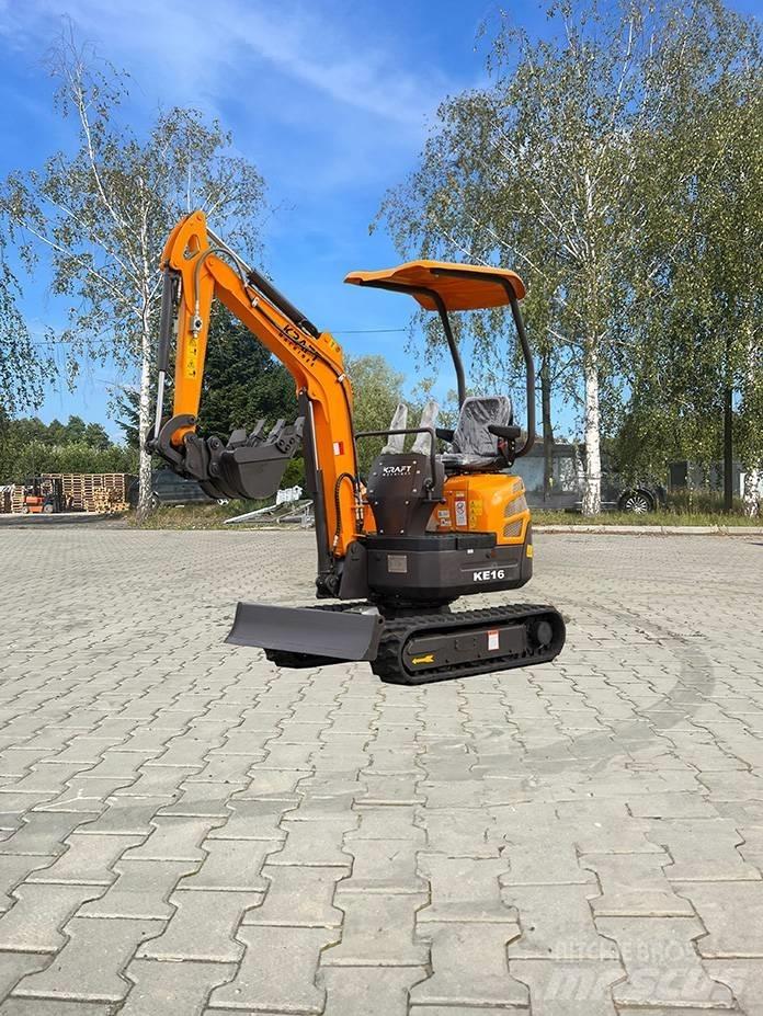Kraft KE16 Miniescavatori