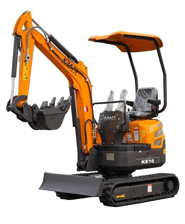 Kraft KE16 Miniescavatori