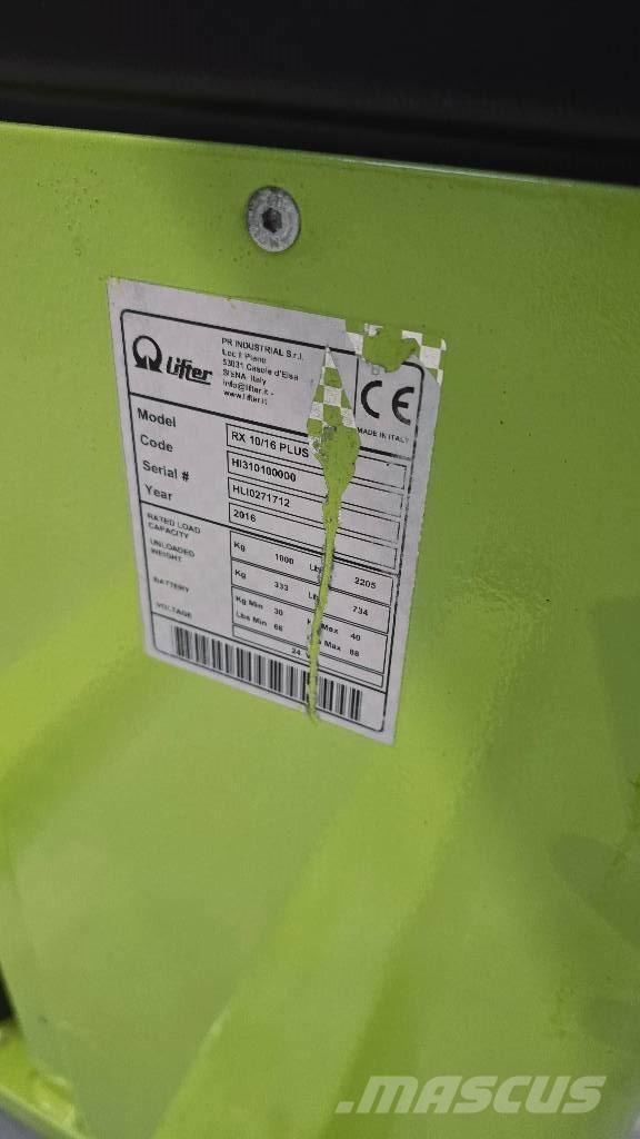 Pramac RX 10/16 Transpallet uomo a terra