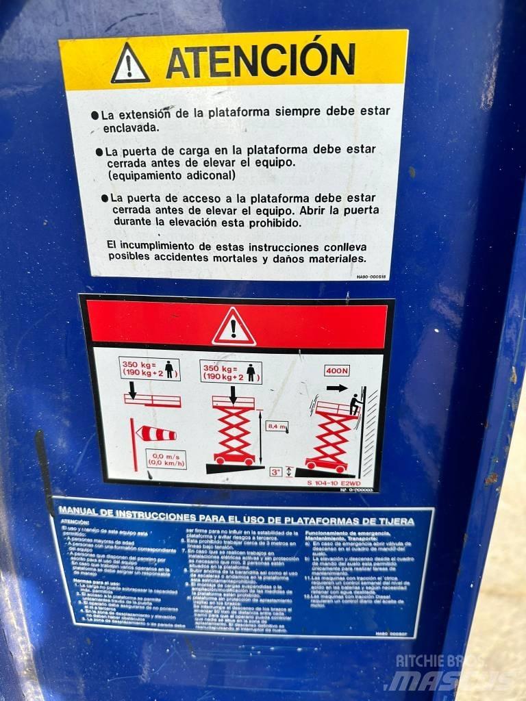 HAB S124 10E Piattaforme cingolate, Piattaforme a ragno e Montacarichi