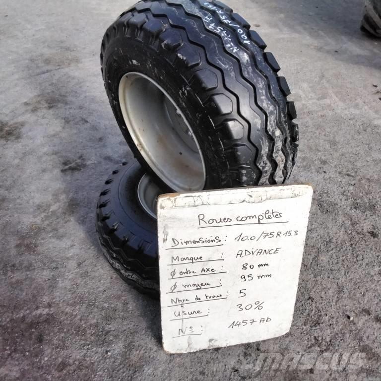 Advance 10.0/75R15.3 Pneumatici, ruote e cerchioni