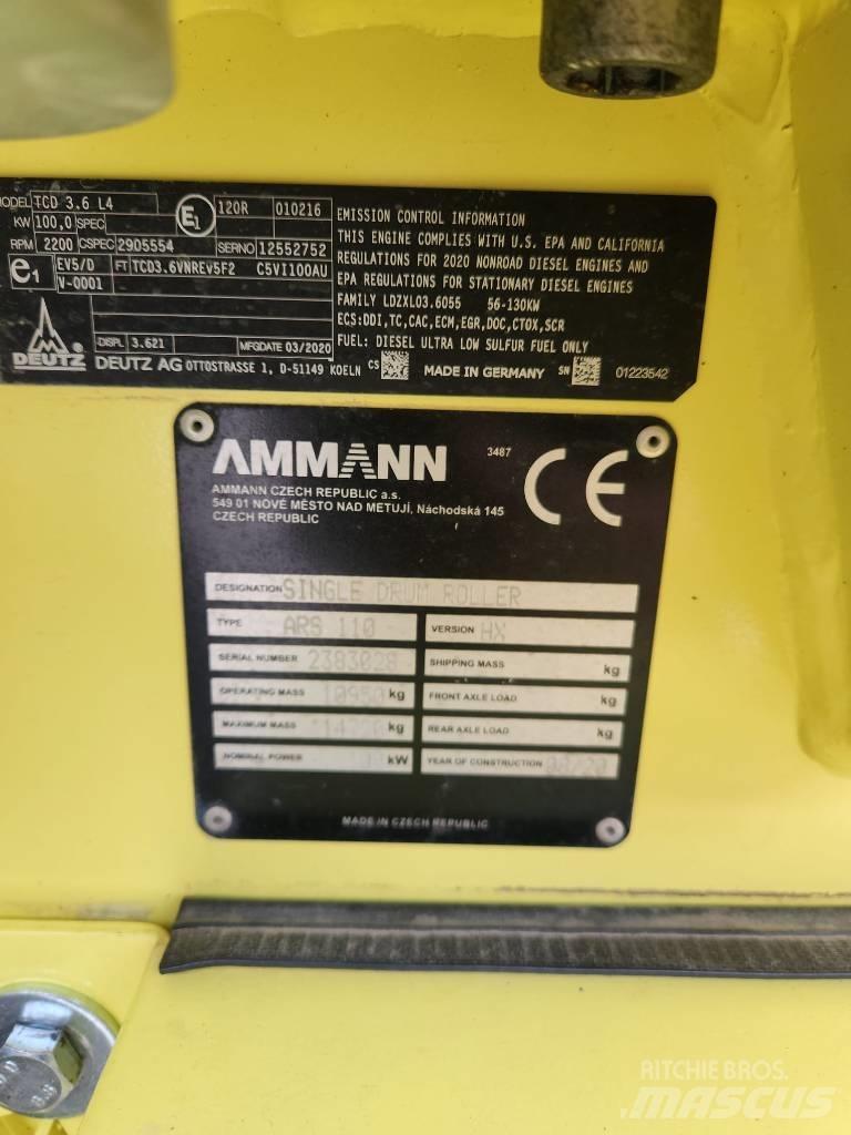 Ammann ARS 110 Rulli monotamburo