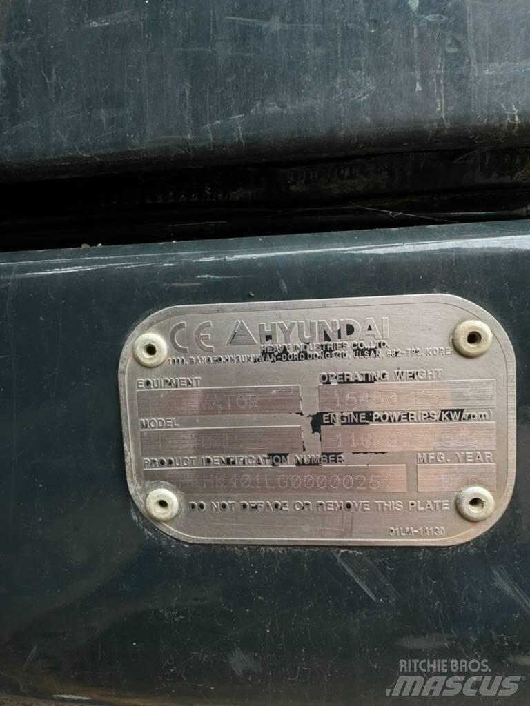 Hyundai HX 140L Escavatori cingolati