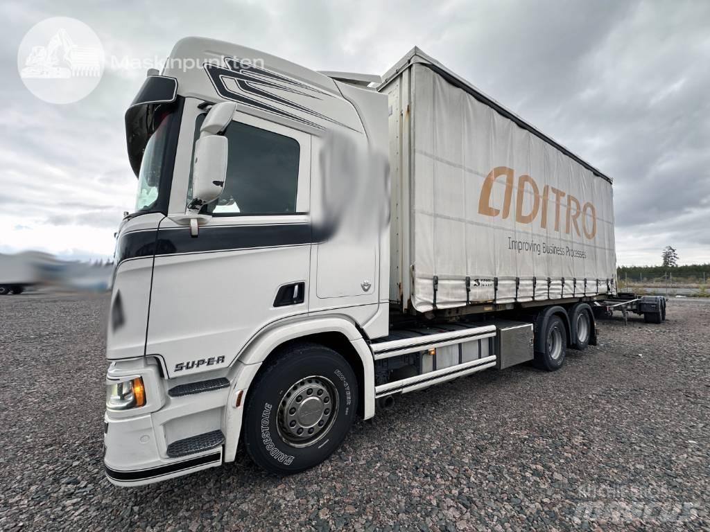 Scania R 580 Camion portacontainer
