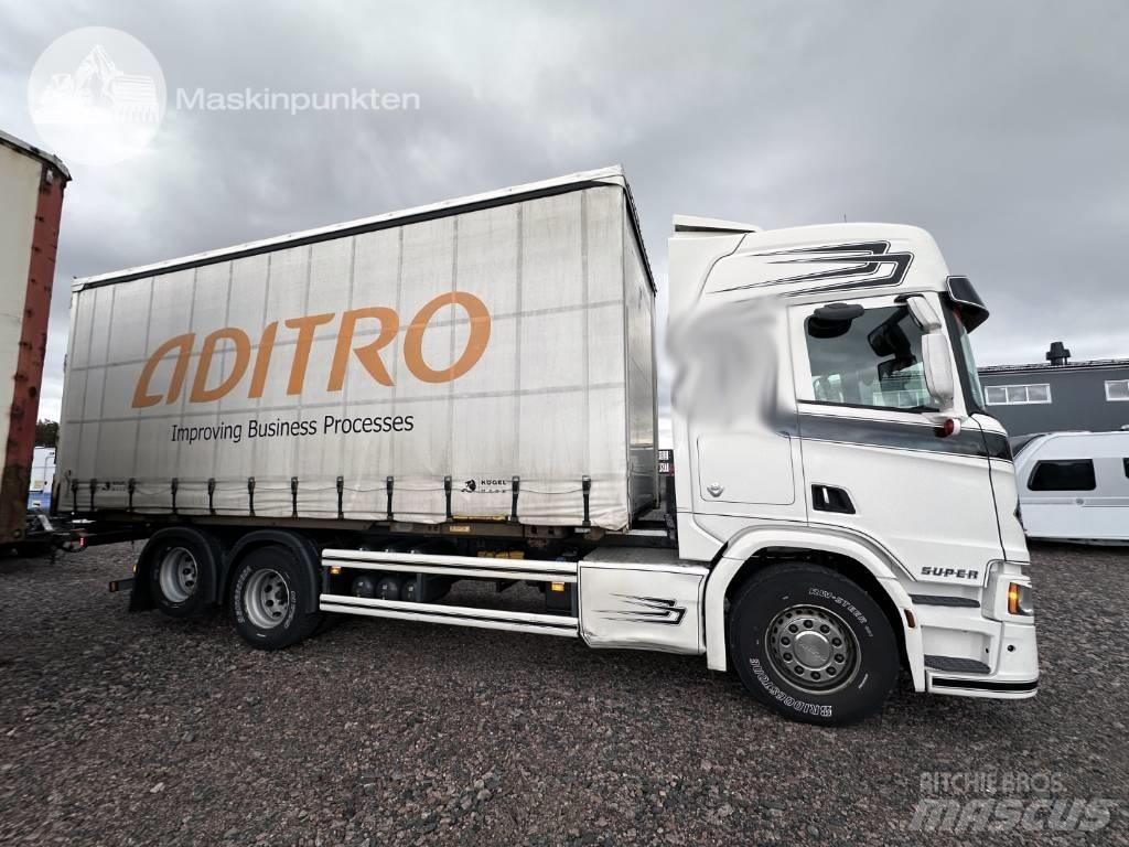 Scania R 580 Camion portacontainer