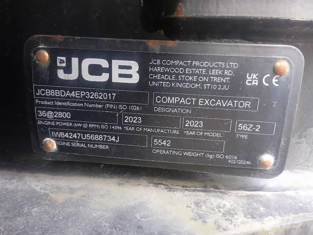 JCB JCB 56Z-2 Miniescavatori