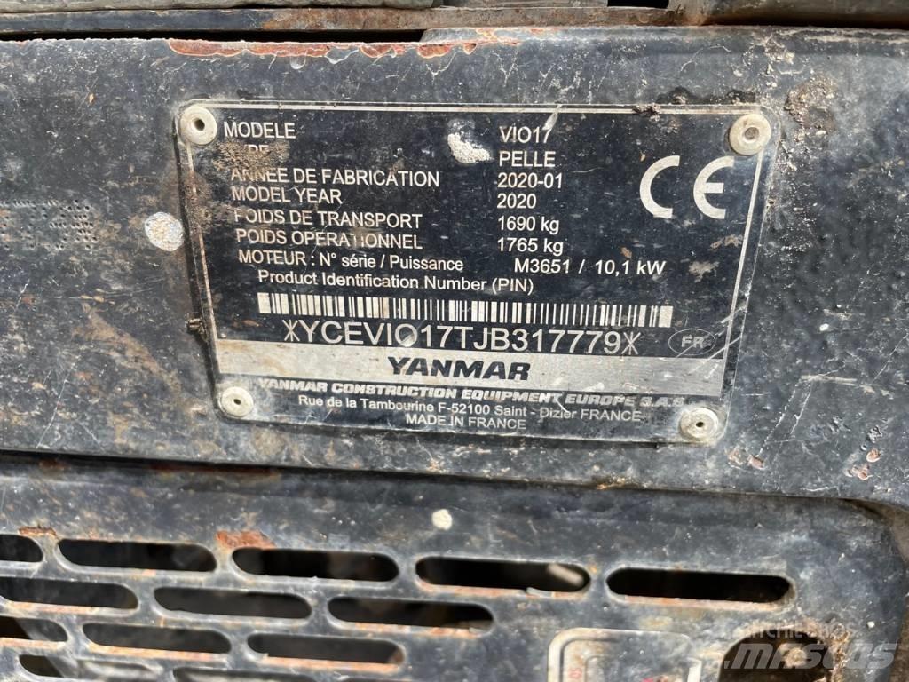 Yanmar Vio 17 U Miniescavatori