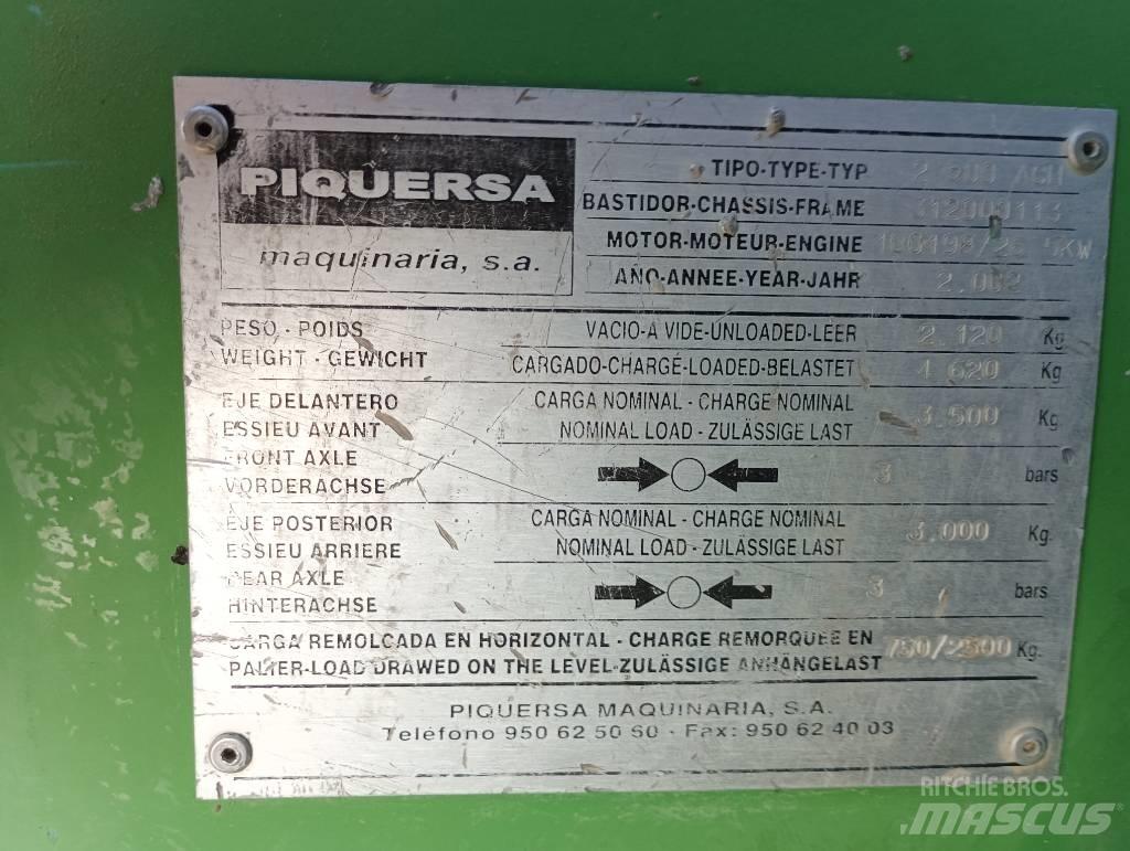 Piquersa 2500 ACH Mini dumper