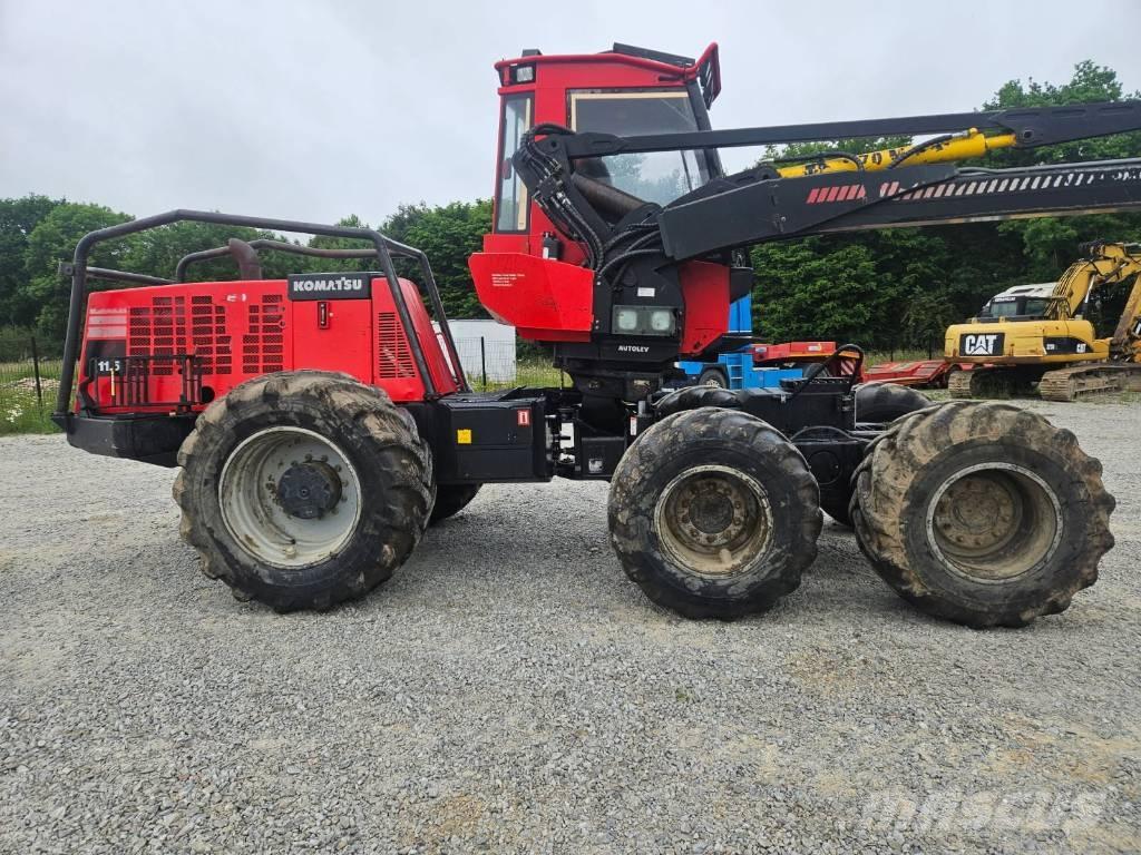 Komatsu 911.5 Abbattitrici, Disboscatrici
