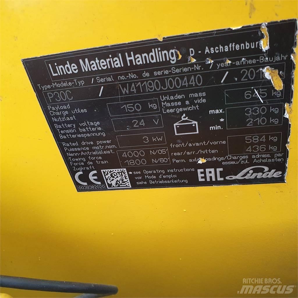 Linde P30C Motrice