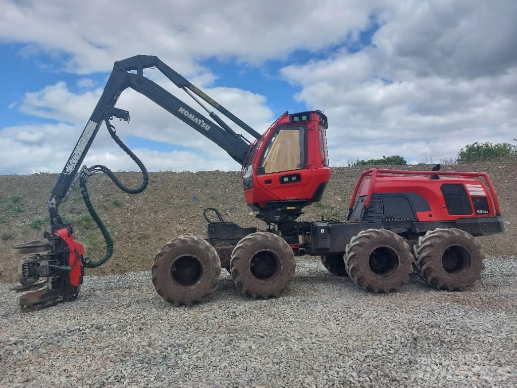 Komatsu 931XC-2 Abbattitrici, Disboscatrici