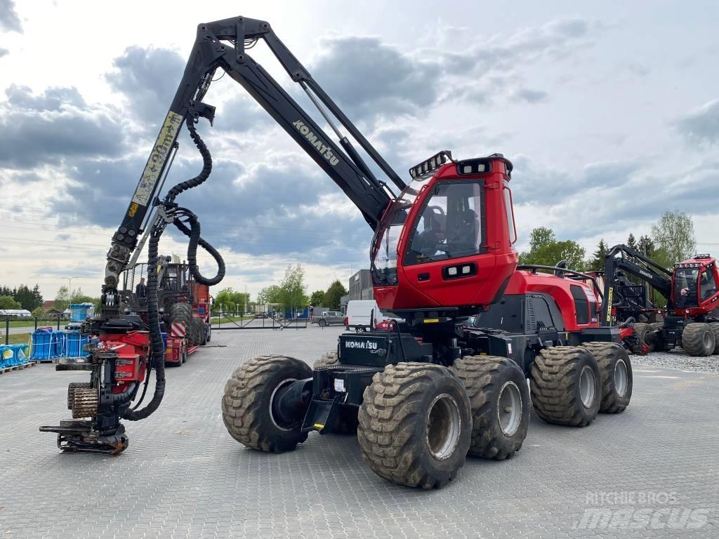 Komatsu 901 XC Abbattitrici, Disboscatrici