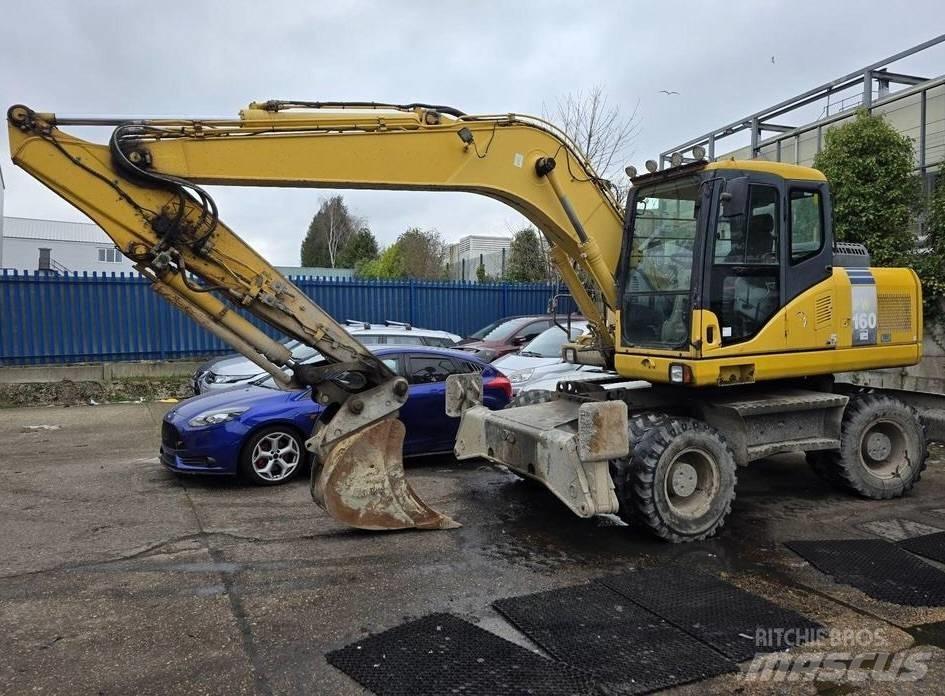 Komatsu PW 160-7 Escavatori gommati
