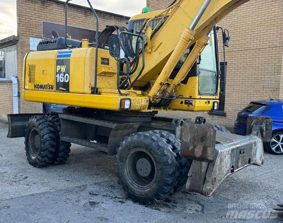 Komatsu PW 160-7 Escavatori gommati