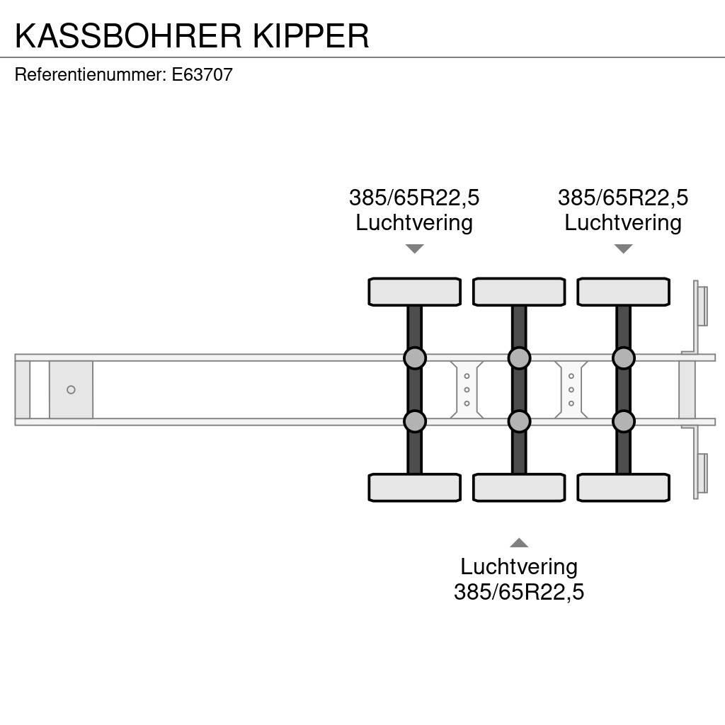 Kässbohrer KIPPER Semirimorchi a cassone ribaltabile