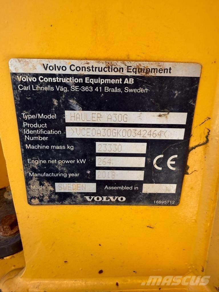 Volvo A 30 G Dumpers articolati