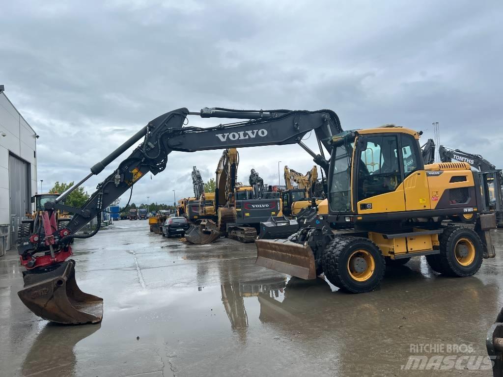 Volvo EW160D Escavatori gommati