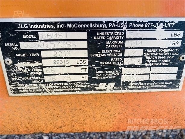 JLG 600 SJ Piattaforme a braccio telescopico