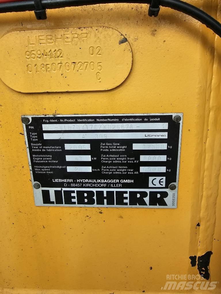 Liebherr A 309 Escavatori gommati