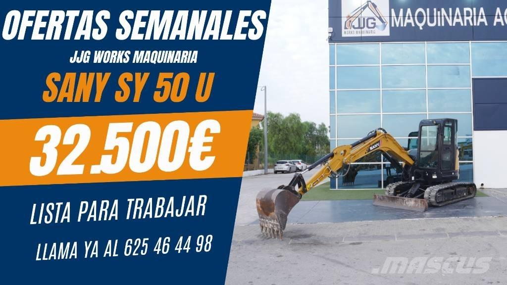 Sany SY 50 U Miniescavatori