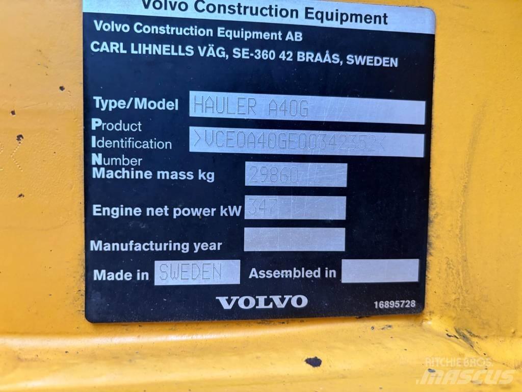 Volvo A 40 G Dumpers articolati