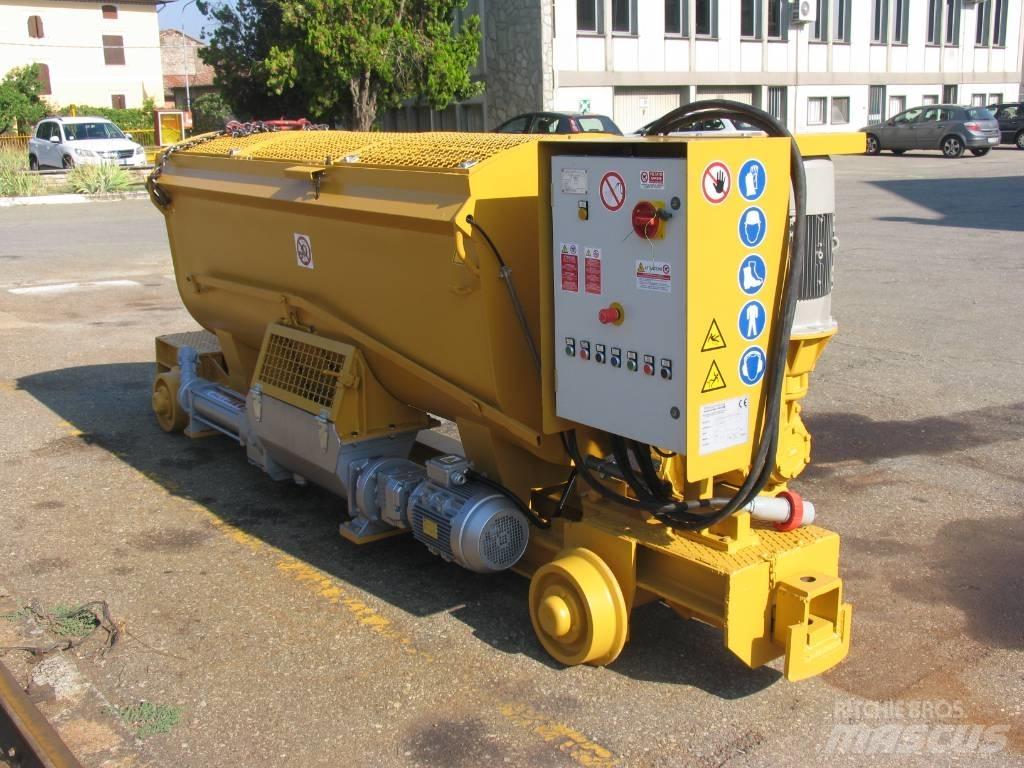  Pacchiosi Drill VM15 Pompe per calcestruzzo carrellate