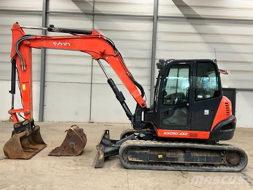 Kubota KX 080-4 A 2 Escavatori medi 7t - 12t