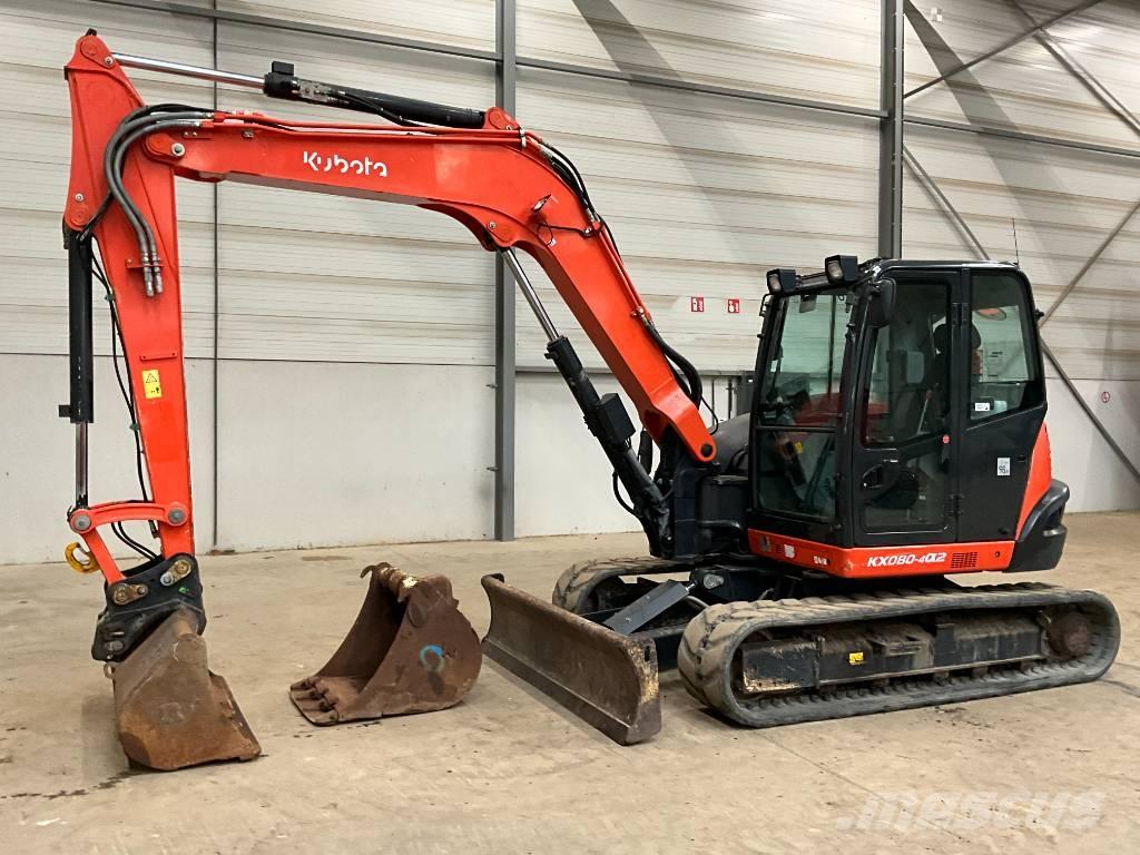 Kubota KX 080-4 A 2 Escavatori medi 7t - 12t