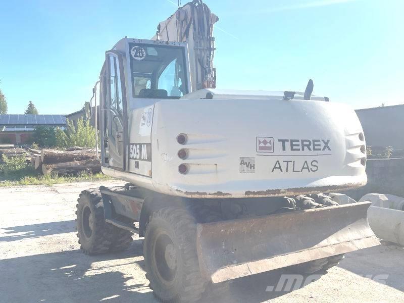 Atlas 1505 Escavatori gommati