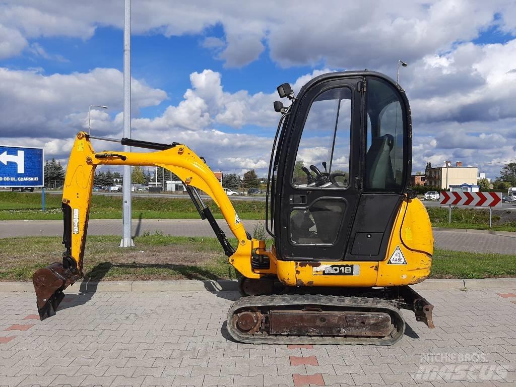 JCB 8018 Miniescavatori