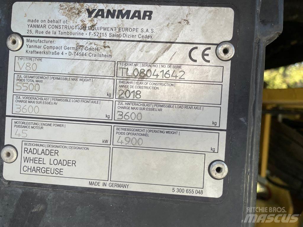 Yanmar V80 Pale gommate