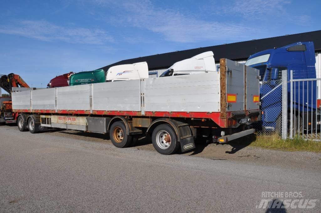 Briab SBLP4P-36-125 Rimorchi con sponde ribaltabili
