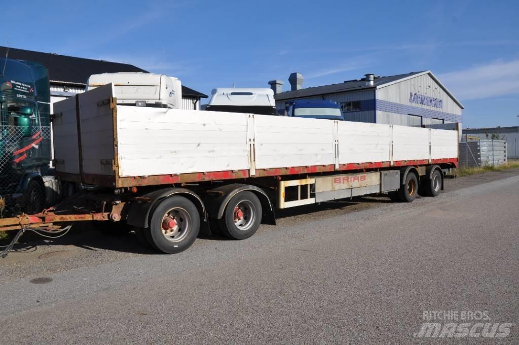 Briab SBLP4P-36-125 Rimorchi con sponde ribaltabili