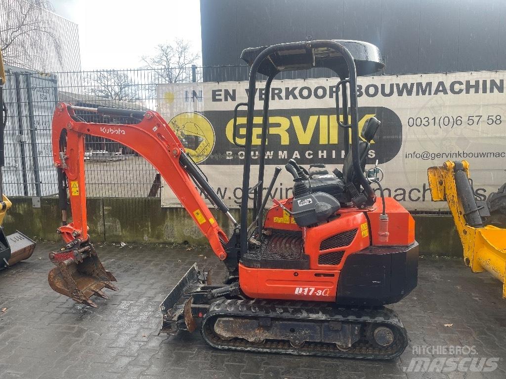 Kubota U17-3 hybride Miniescavatori