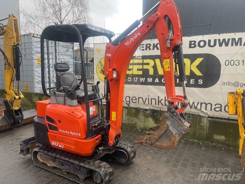 Kubota U17-3 hybride Miniescavatori